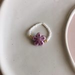 Pierścionek Purple Bloom Baby Girl