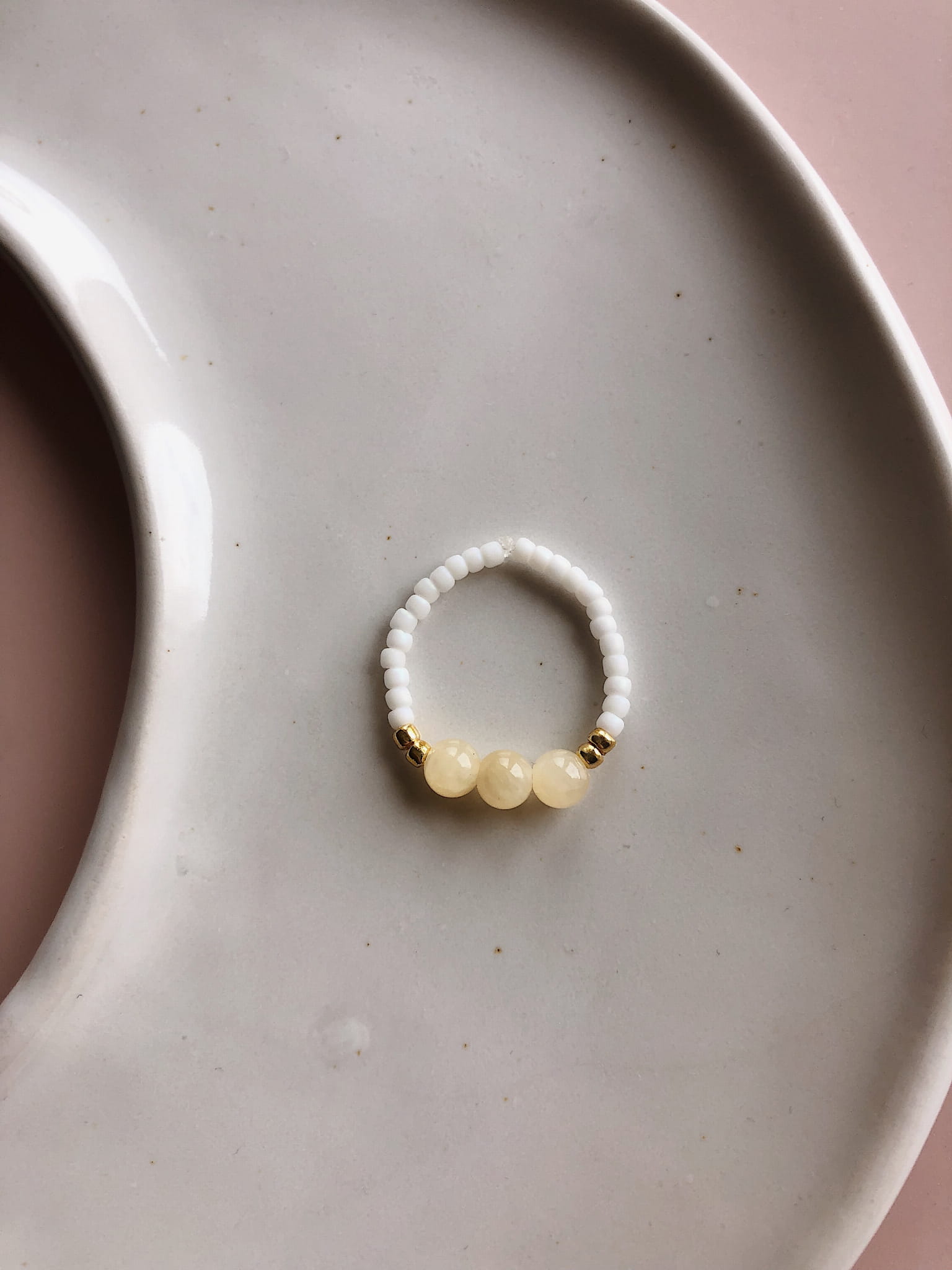 405 Pierścionek Yellow - obrazek 1