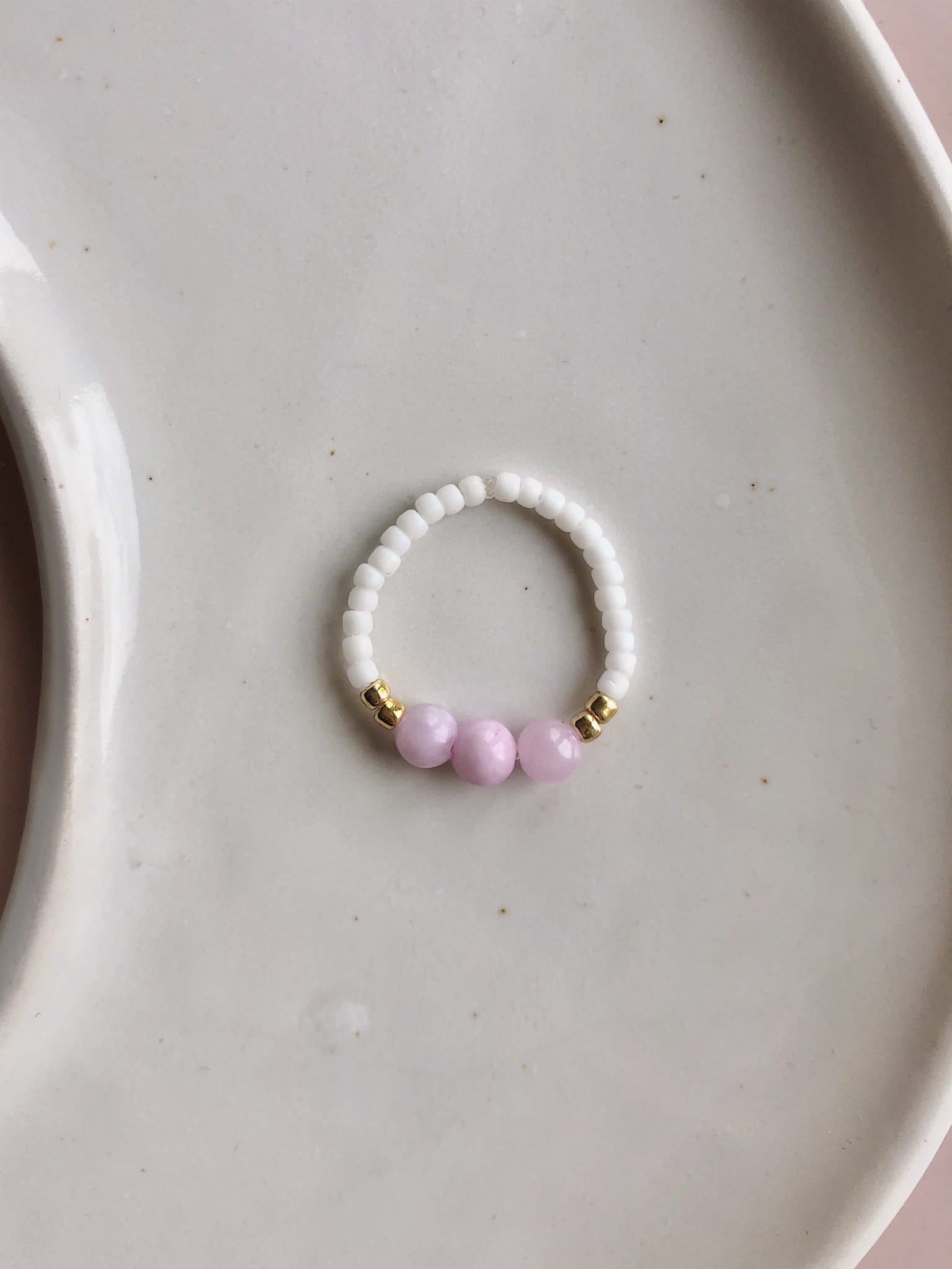 409 Pierścionek Pink - obrazek 1