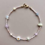 Bransoletka na nogę Dakota Pink