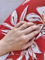 Zestaw dwóch pierścionków Oakley