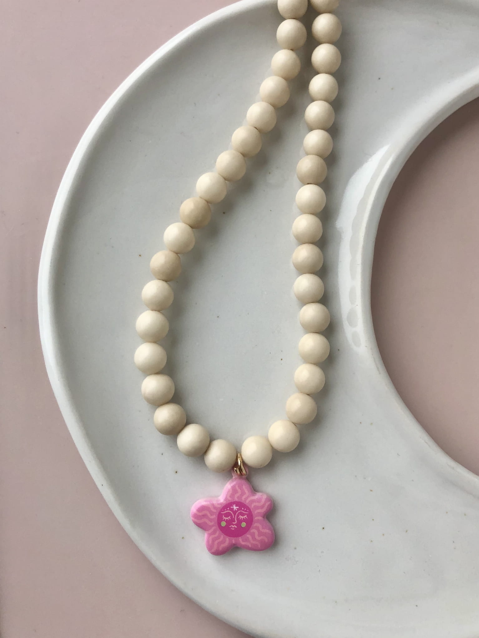 743 Naszyjnik Flowery - obrazek 1